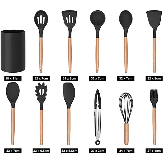 Kit de Utensílios de Cozinha Premium - Durabilidade e Qualidade Garantidas