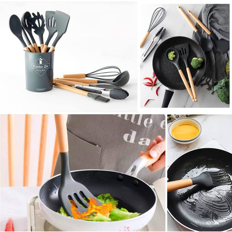 Kit de Utensílios de Cozinha Premium - Durabilidade e Qualidade Garantidas