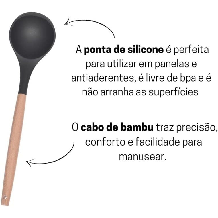 Kit de Utensílios de Cozinha Premium - Durabilidade e Qualidade Garantidas