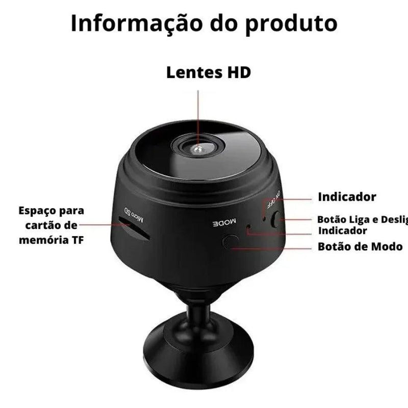 Monitoramento Inteligente: Segurança Compacta para Cuidar do que Importa