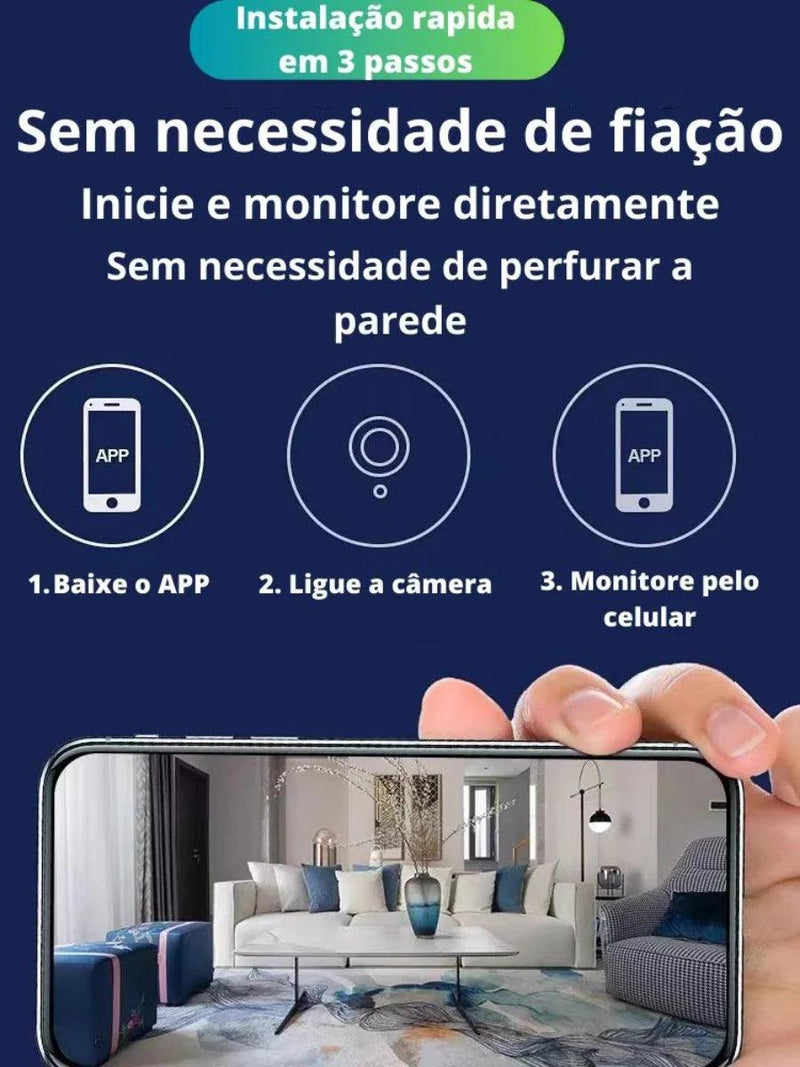 Monitoramento Inteligente: Segurança Compacta para Cuidar do que Importa